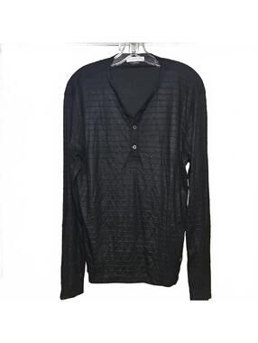Versace Collection | Black Knit Top | M